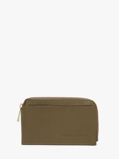 Longchamp Le foulonn Kredietkaarthouder Geel